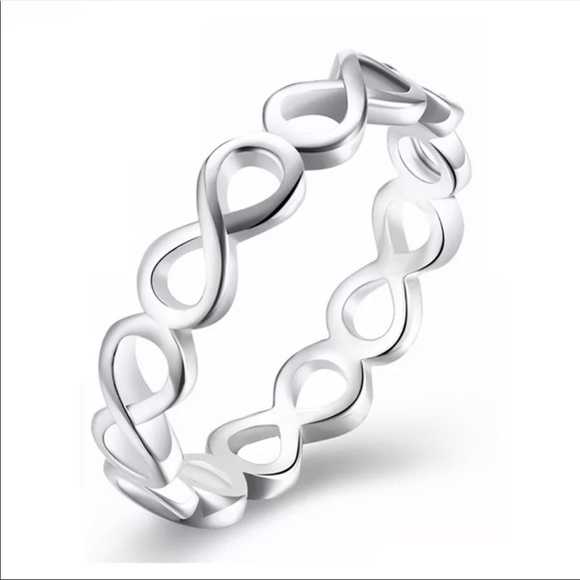 Jewelry - New Infinity 925 Silver Classic Design Delicate 💍